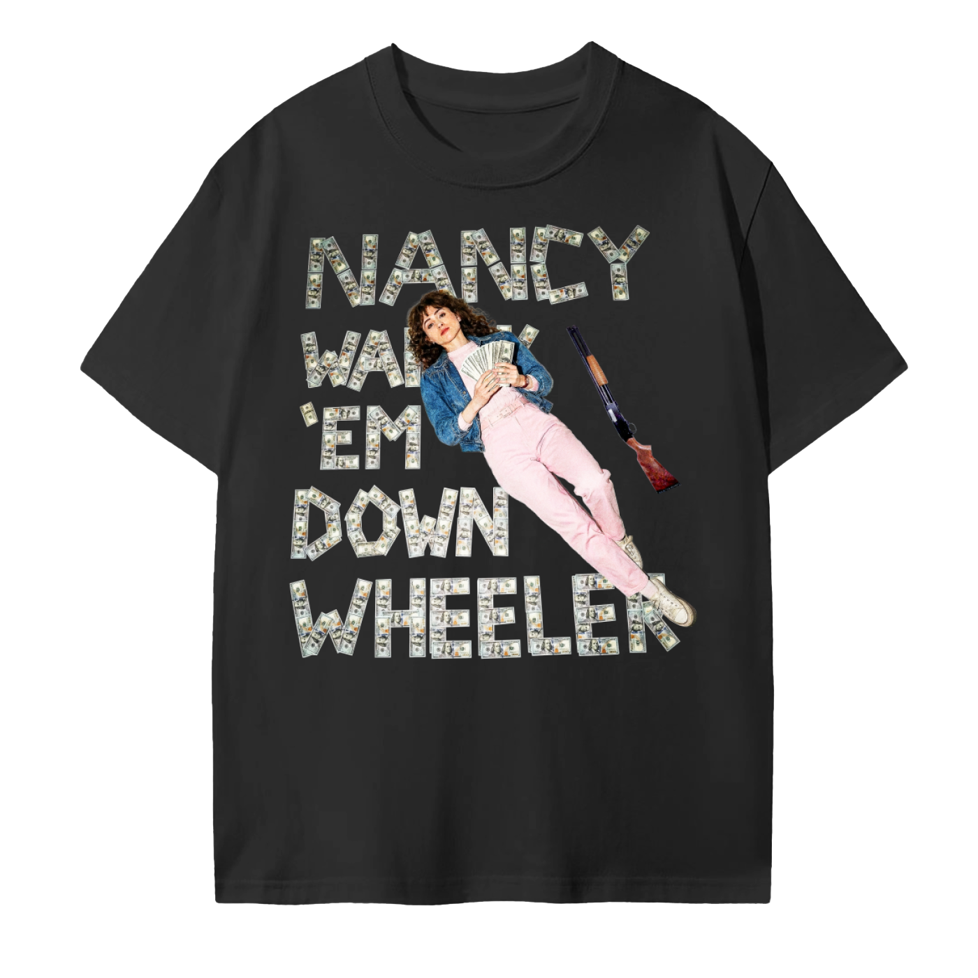 Nancy Walk Em Down Wheeler T-Shirt – OrbssyAi