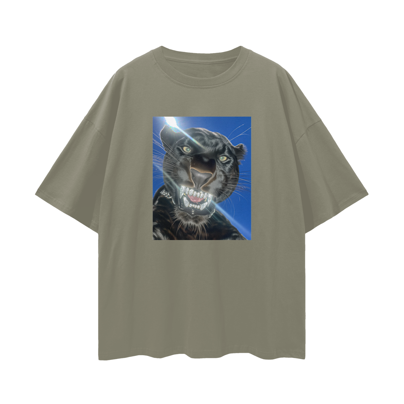 Black Panther with Diamond Grillz