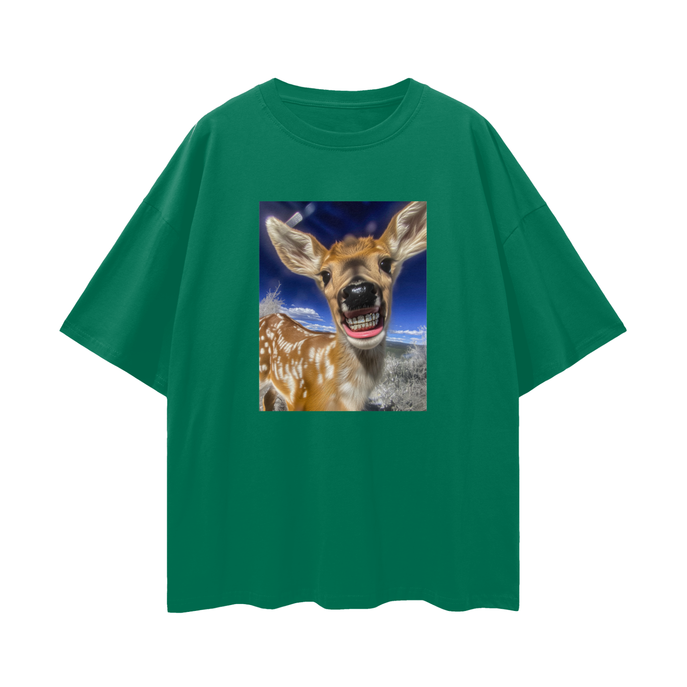 Baby Deer with Diamond Grillz