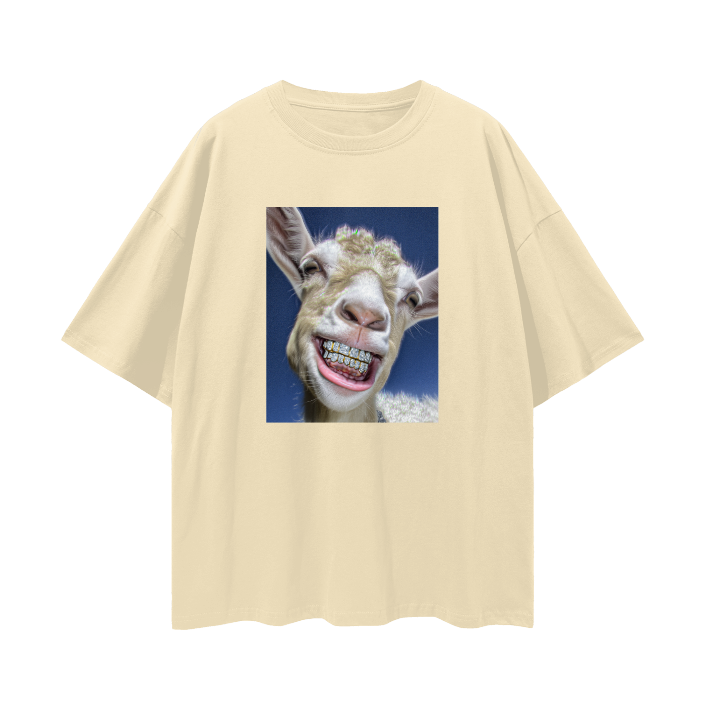 Goat with Diamond Grillz