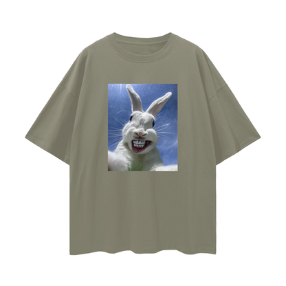 White Bunny with Diamond Grillz