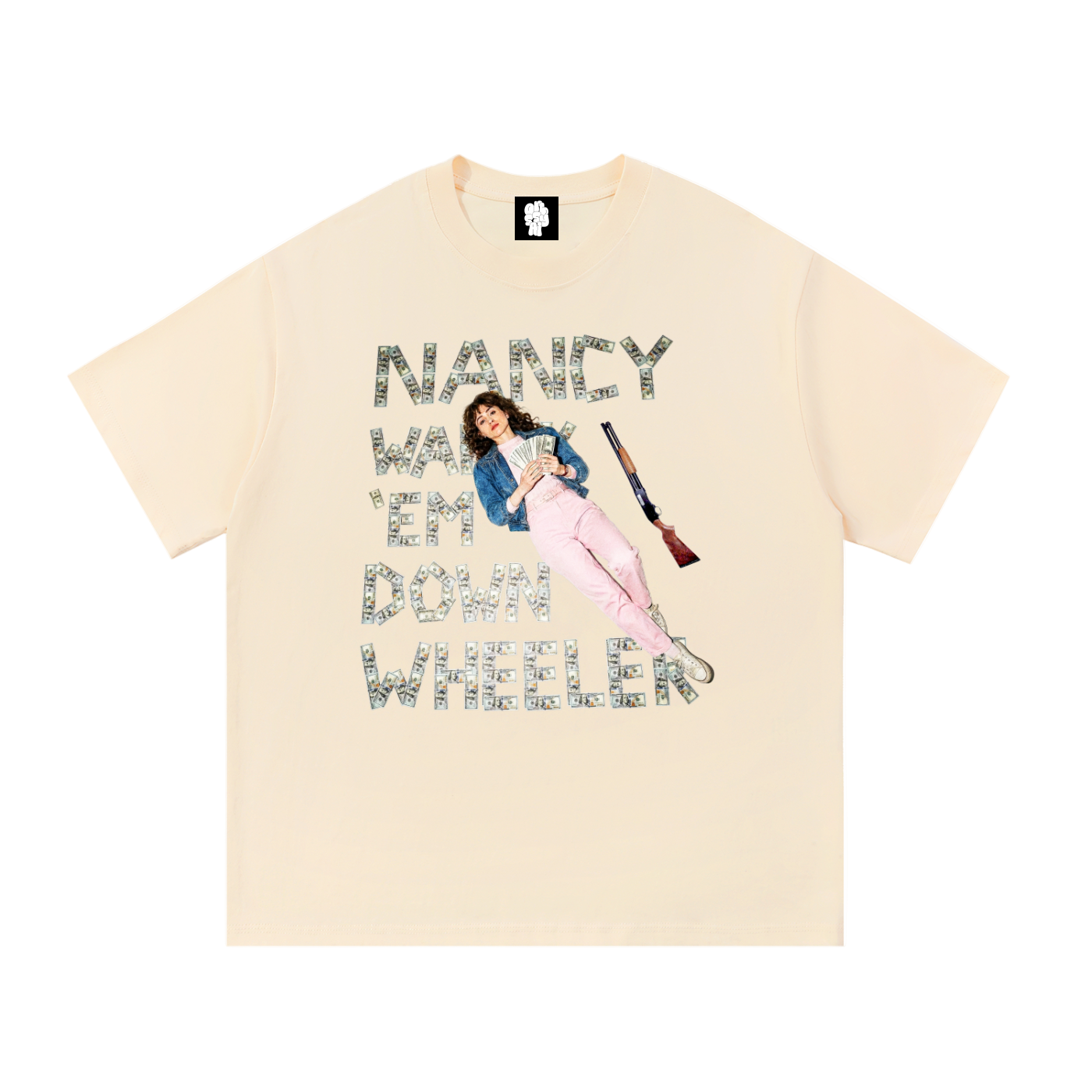 Nancy Walk 'Em Down Down Wheeler T-Shirt