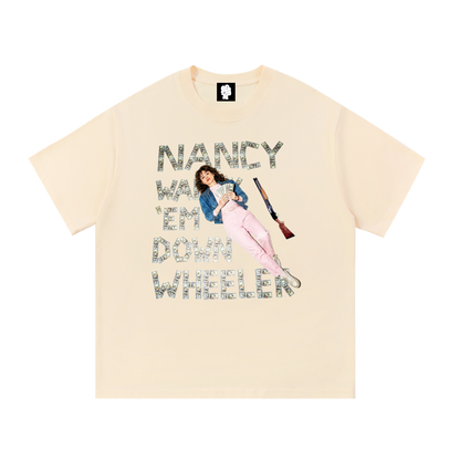 Nancy Walk 'Em Down Down Wheeler T-Shirt