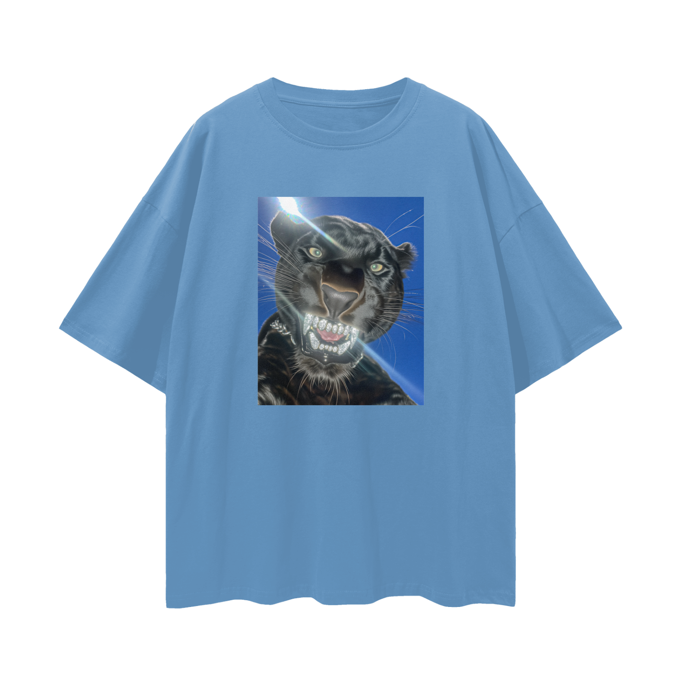 Black Panther with Diamond Grillz