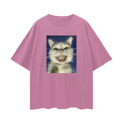 White Cat with Diamond Grillz