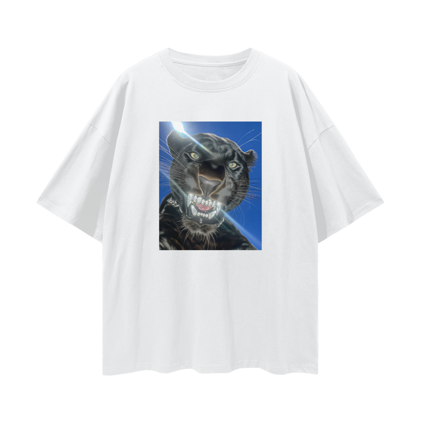 Black Panther with Diamond Grillz