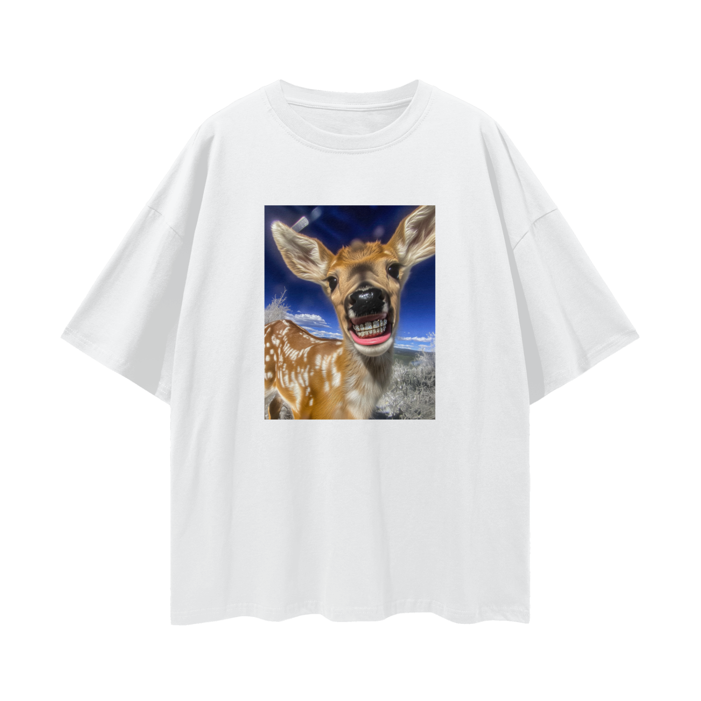 Baby Deer with Diamond Grillz