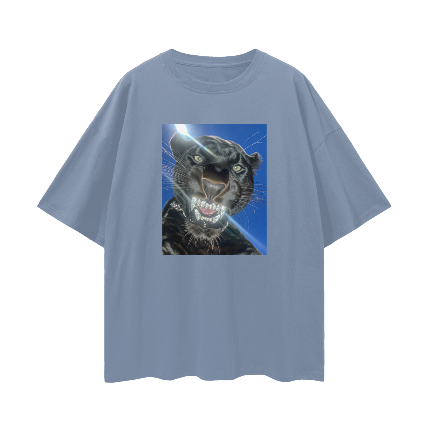 Black Panther with Diamond Grillz