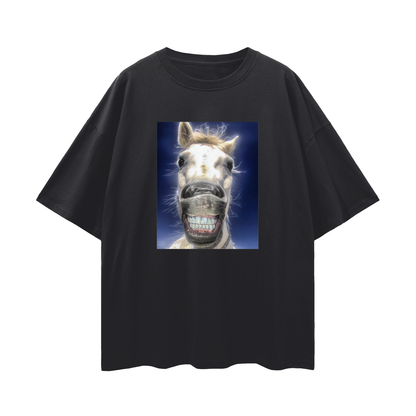 White Horse with Diamond Grillz