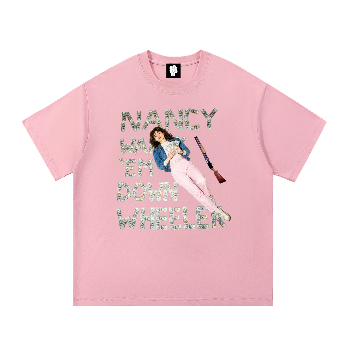 Nancy Walk 'Em Down Down Wheeler T-Shirt