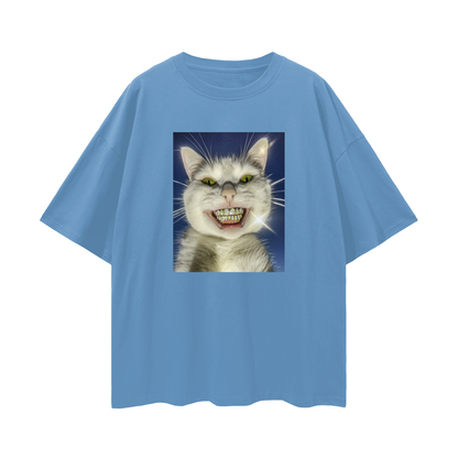 White Cat with Diamond Grillz