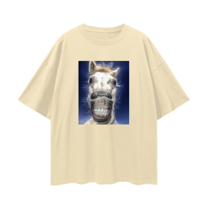 White Horse with Diamond Grillz