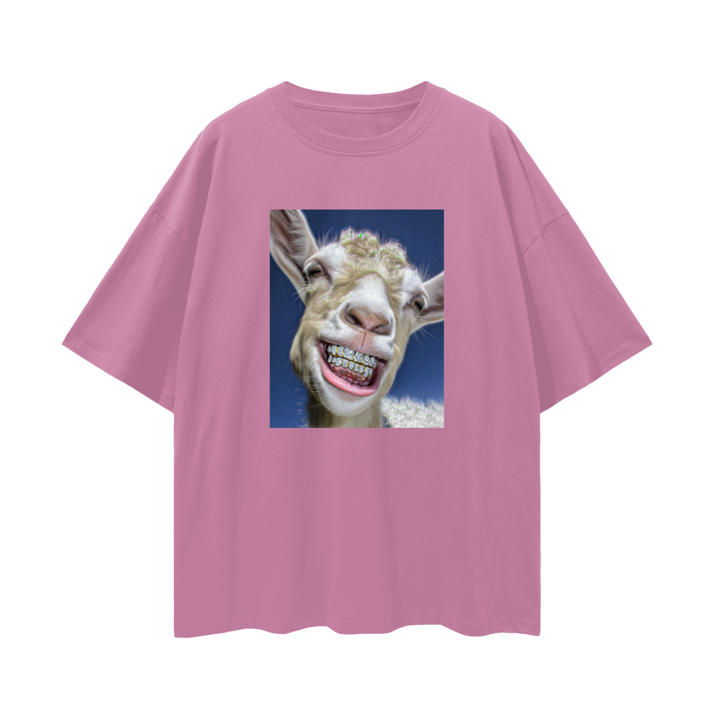 Goat with Diamond Grillz
