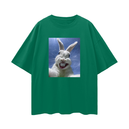 White Bunny with Diamond Grillz