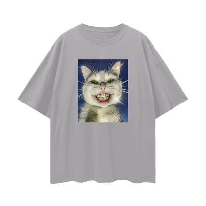 White Cat with Diamond Grillz