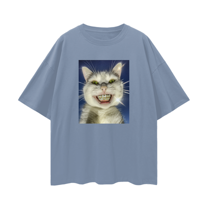 White Cat with Diamond Grillz