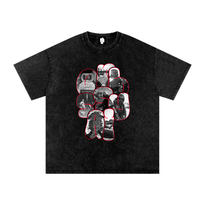 Nostalgia T-Shirt Black Snow Washed