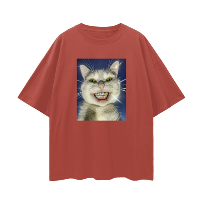 White Cat with Diamond Grillz