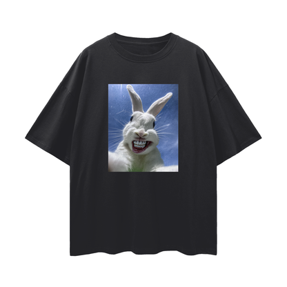 White Bunny with Diamond Grillz