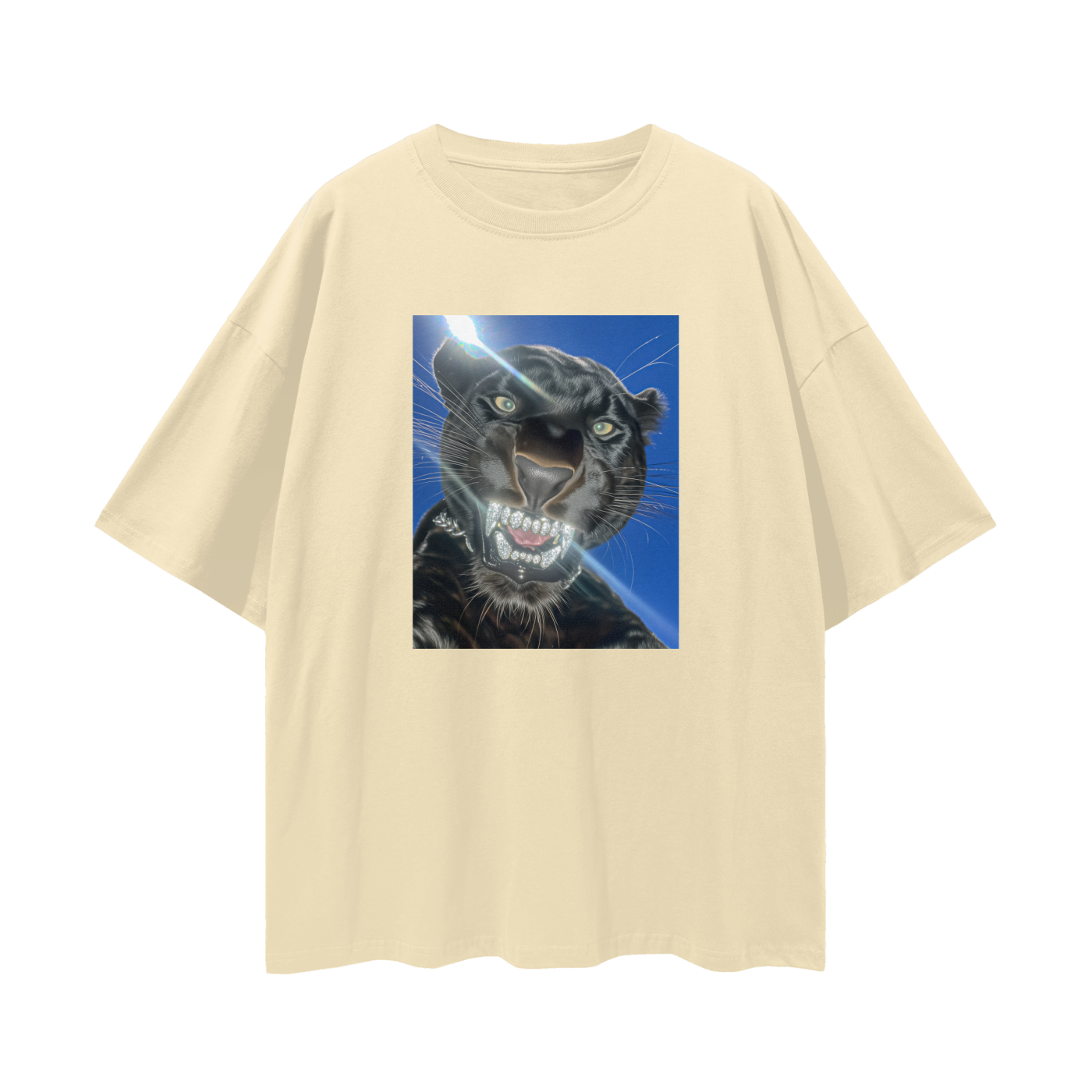 Black Panther with Diamond Grillz