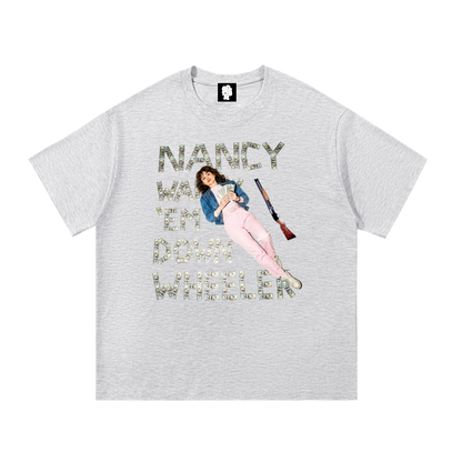 Nancy Walk 'Em Down Down Wheeler T-Shirt