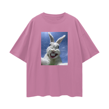 White Bunny with Diamond Grillz