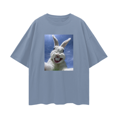 White Bunny with Diamond Grillz